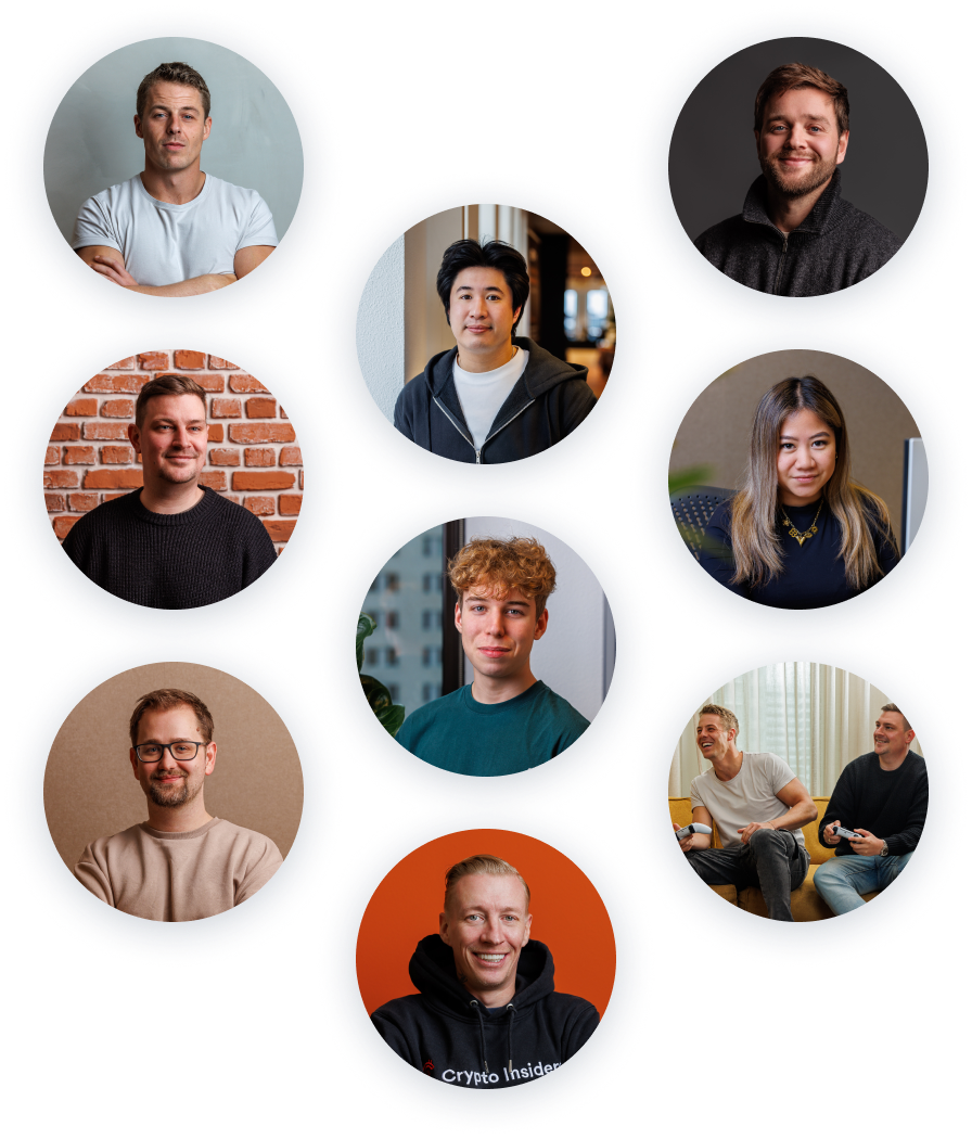 Das Team von Crypto Insiders