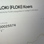 Floki steigt weiter an