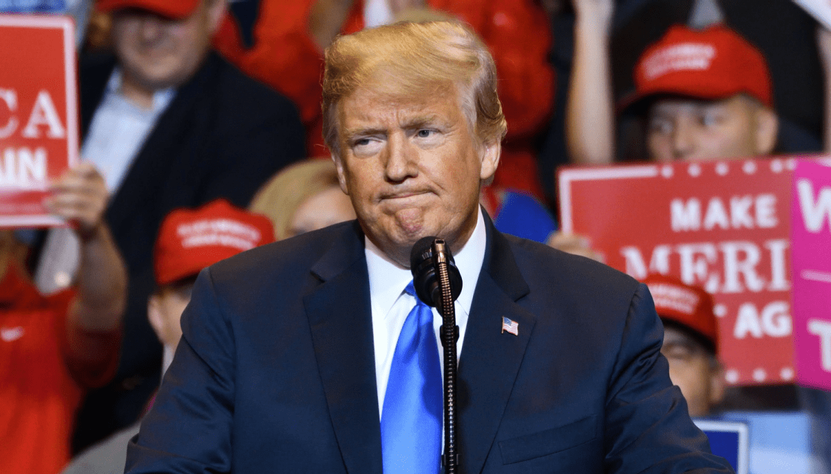 Fast eine halbe Milliarde an Krypto verdampft durch Trumps Zollkrieg