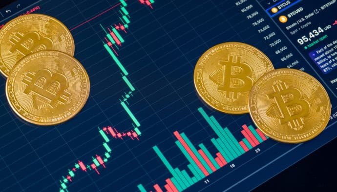 Bitcoin unter Druck: Inflationsschock und politische Unsicherheit