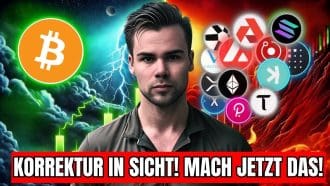 Krypto-Update: Bitcoin hält bei 84.000$ während Börsen 2 Billionen verlieren