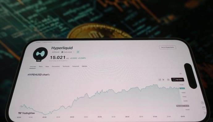 Hyperliquid macht weiter so und könnte noch viel höher steigen.