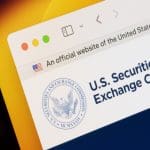 Ein Bild von der Website der Finanzbörse und Krypto-Wachhund aus den USA