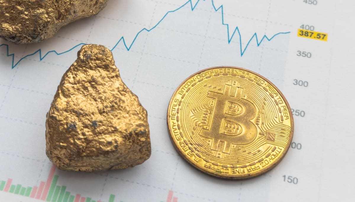 Analysiert: Folgt Bitcoin dem Gold, könnte ein Kursfeuerwerk bevorstehen