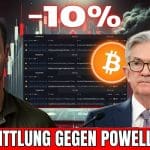 Bitcoin wankt, Powell unter Druck – was das für den Markt bedeutet