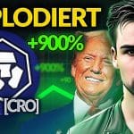 CRO explodiert – Hat sich das lange HODLn endlich gelohnt?