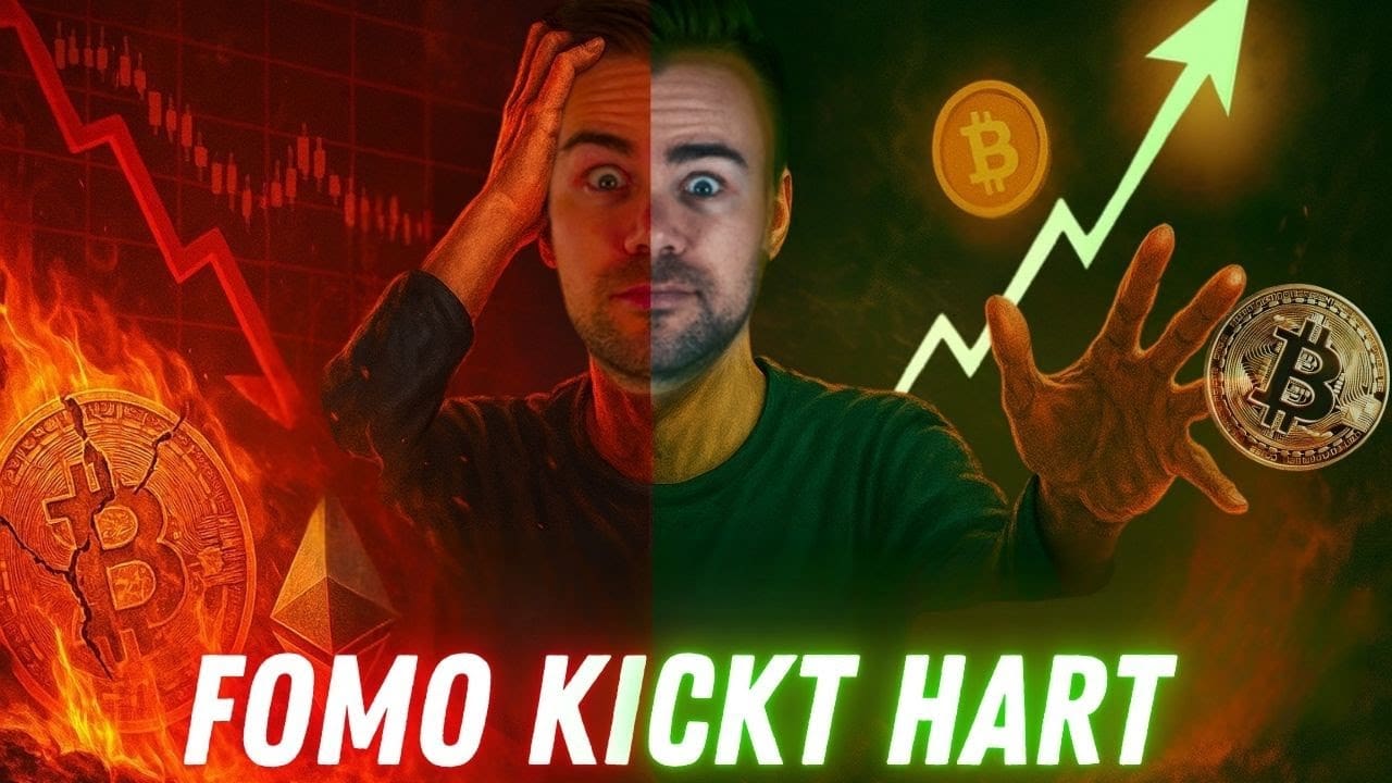 Bitcoin fällt – warum ich jetzt Long gehe