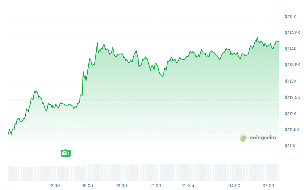 Bitcoin-Kurs CoinGecko