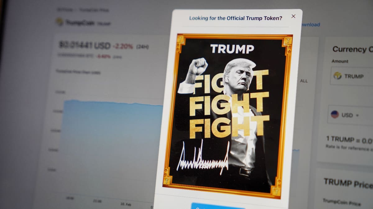 Trump-Coin steigt 45 % nach Übernahmeplan