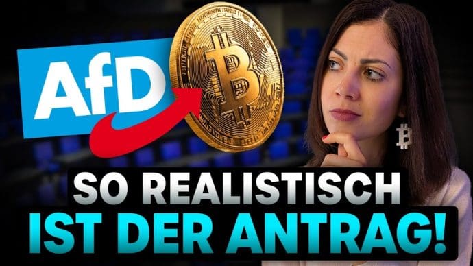 AfD-Antrag zu Bitcoin: Gut gedacht, zu kurz gedacht