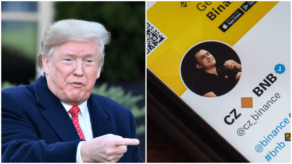Trump begnadigt Gründer der weltweit größten Kryptobörse