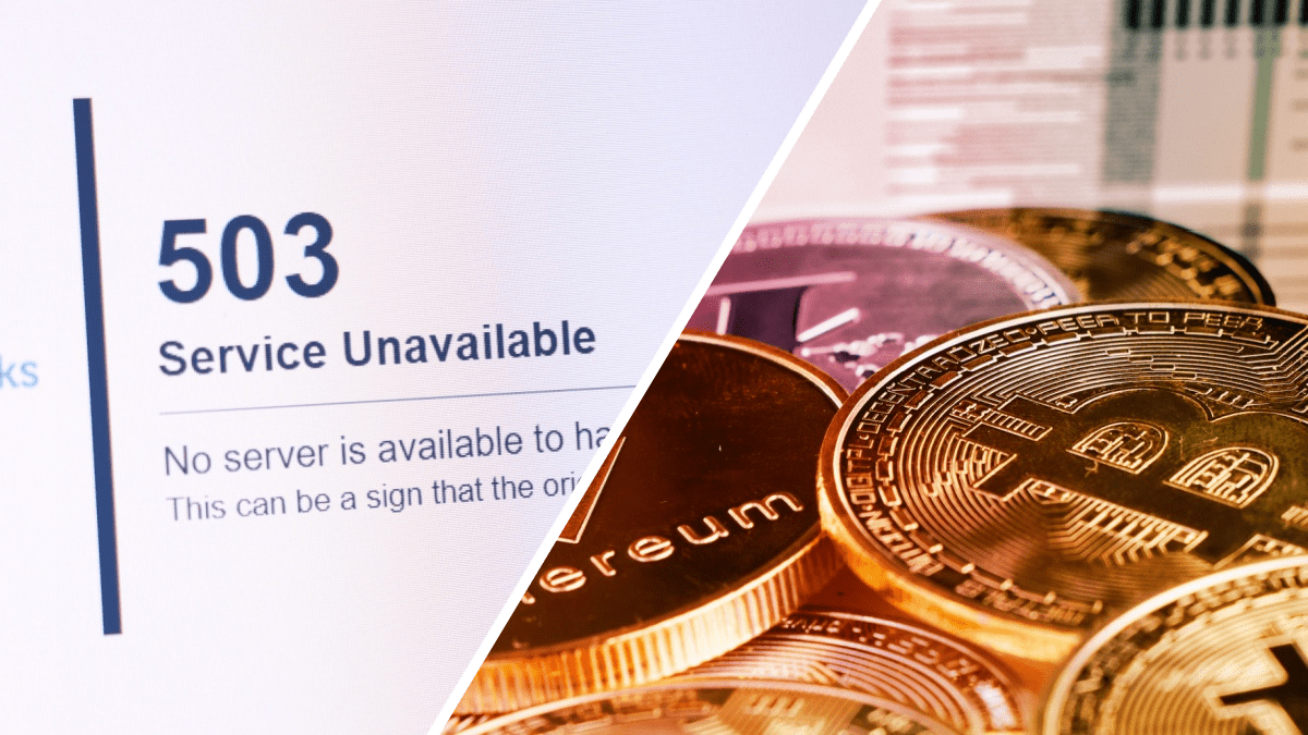 Cloudflare-Störung legte gestern auch Kryptomarkt lahm