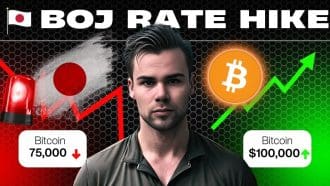 Japan vor Zinsentscheid: Letzter Dip vor dem Bitcoin-Bounce?