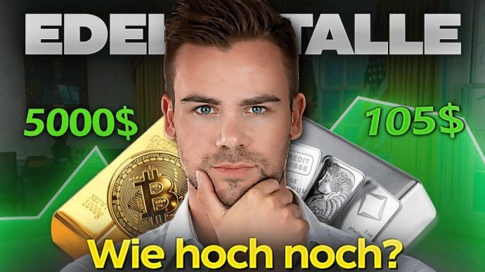 Silber bei 100 Dollar, Gold nahe Allzeithoch – und kein Ende in Sicht