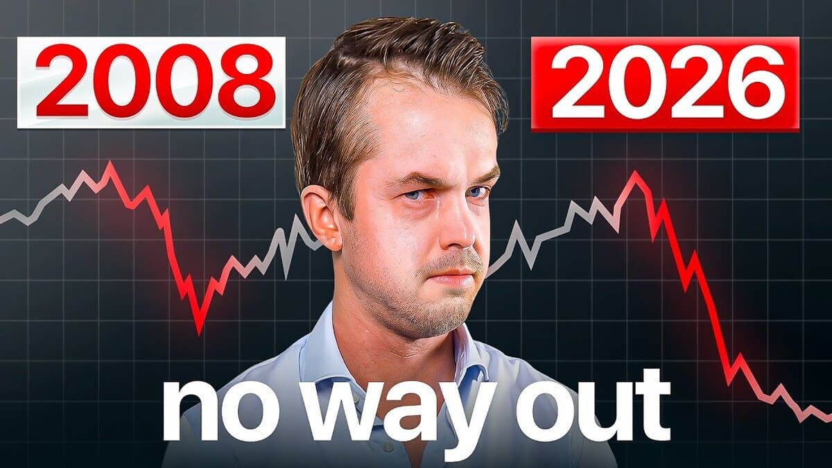Michaël van de Poppe warnt: Crash 2026 schlimmer als 2008