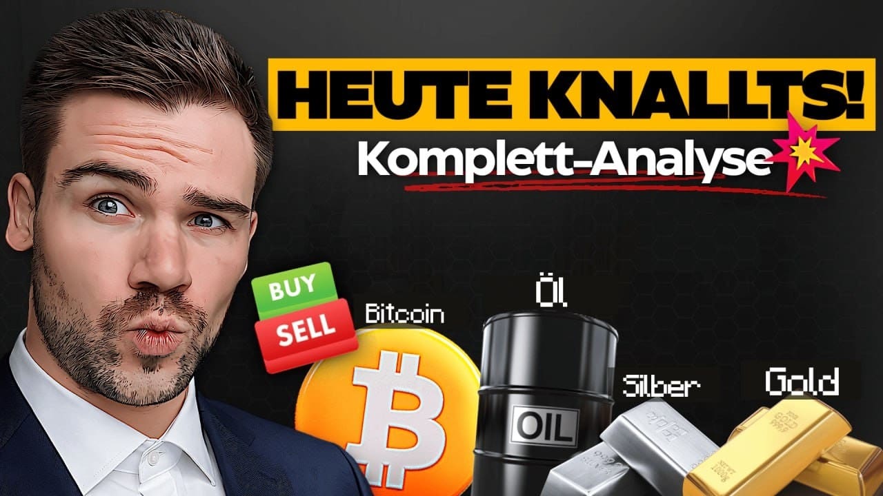 Öl-Rally, schwacher Krypto-Markt und Aktien-Korrektur