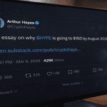 Arthur Hayes sieht Hyperliquid bei 150 US-Dollar